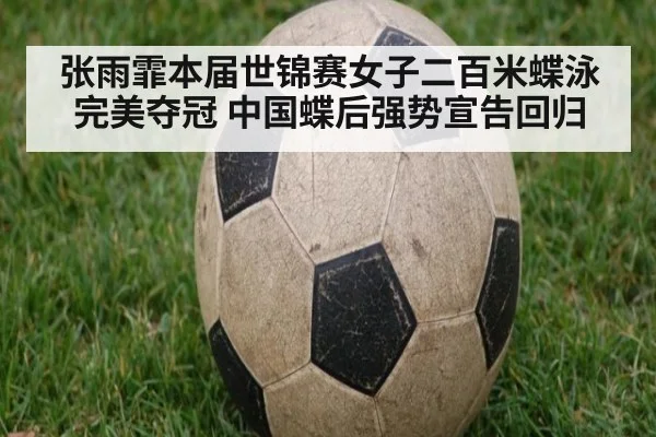 张雨霏本届世锦赛女子二百米蝶泳完美夺冠 中国蝶后强势宣告回归